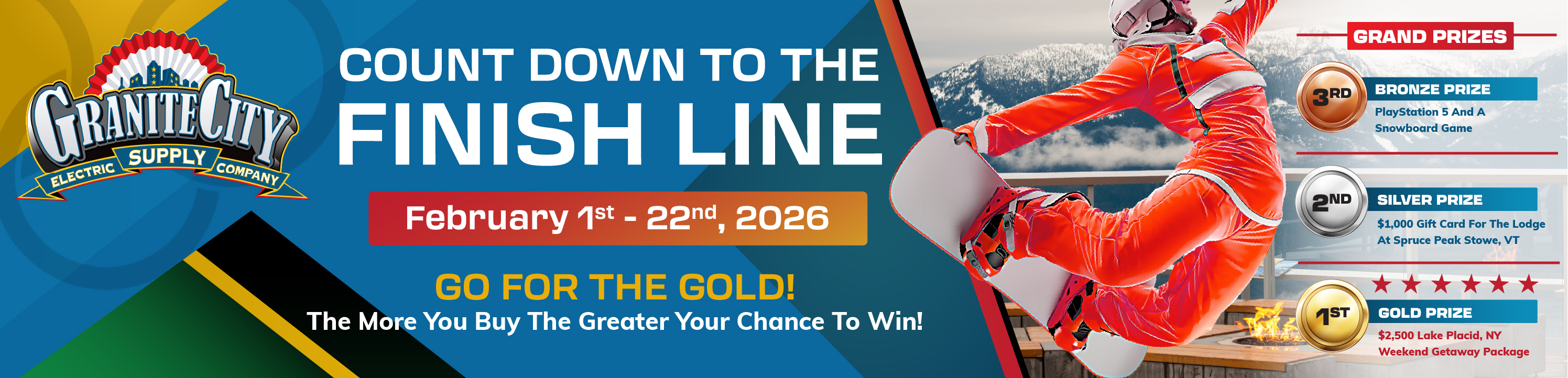 Countdown to the finish